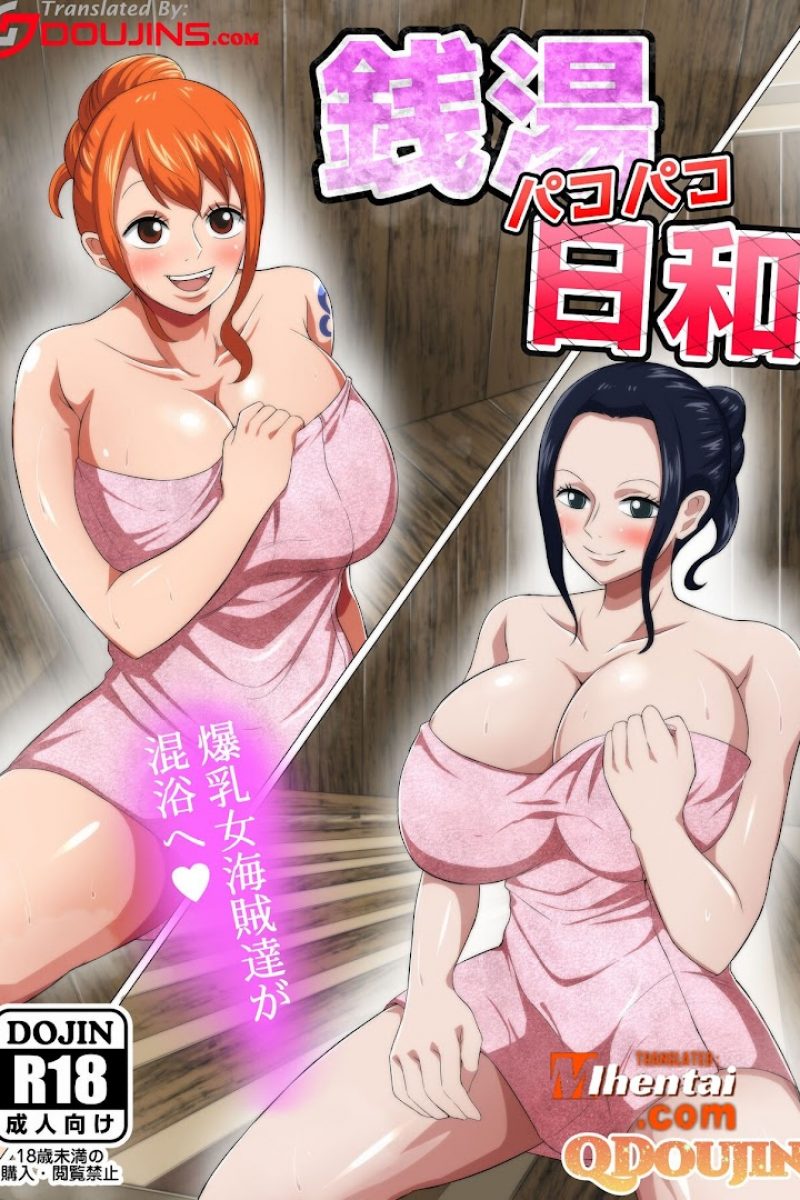 One Piece Nami Robin Good Day Visit Bath house
